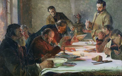 Heiligabend in Sibirien, 1892